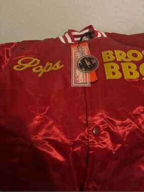 Pops BBQ Bomber Jacket - Size Small